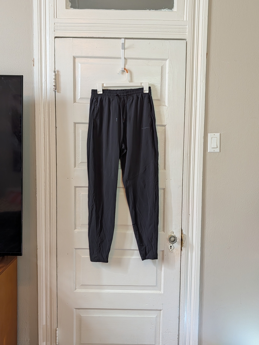 Outdoor Voices Black Track Pants